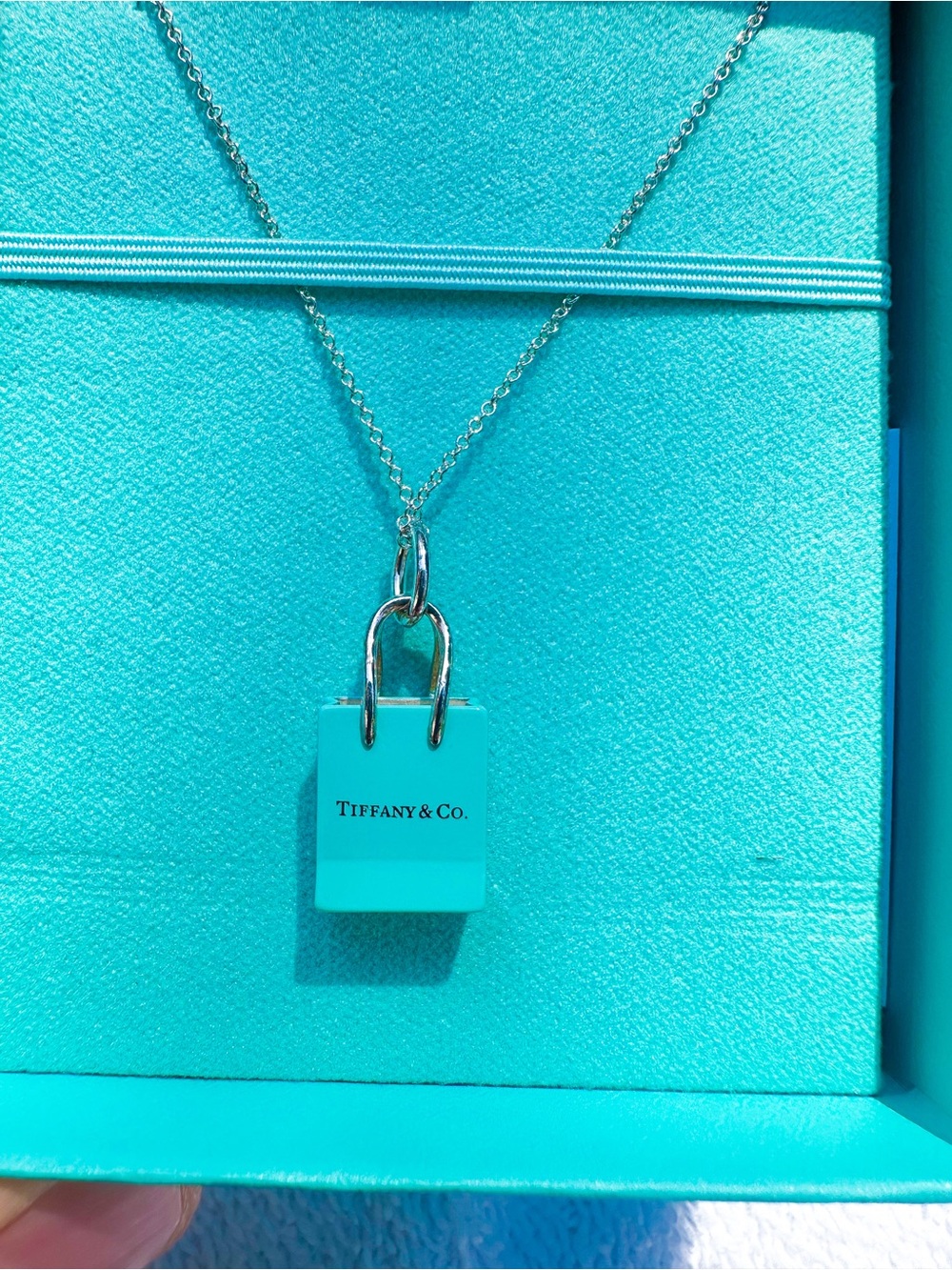 Tiffany & Co Purse Charm Necklace - Picture 3 of 7